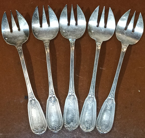 Fourchettes huîtres - fourchettes, à